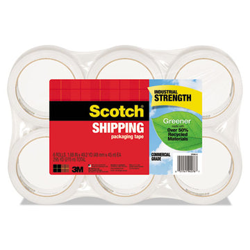 Scotch® Greener Commercial Grade Packaging Tape With Dispenser, 1.5" Core, 1.88" X 58.33 Ft, Clear freeshipping - TVN Wholesale